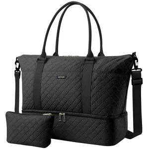 Travel Duffel Bag - Weekender Bags for Women, Gym Tote Bags with Shoe